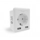 SPC CLEVER PLUG USB enchufe inteligente 2300 W Blanco - 6207b